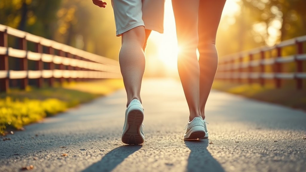 수술 후 무릎 관리, 왜 중요할까요? (realistic 스타일)