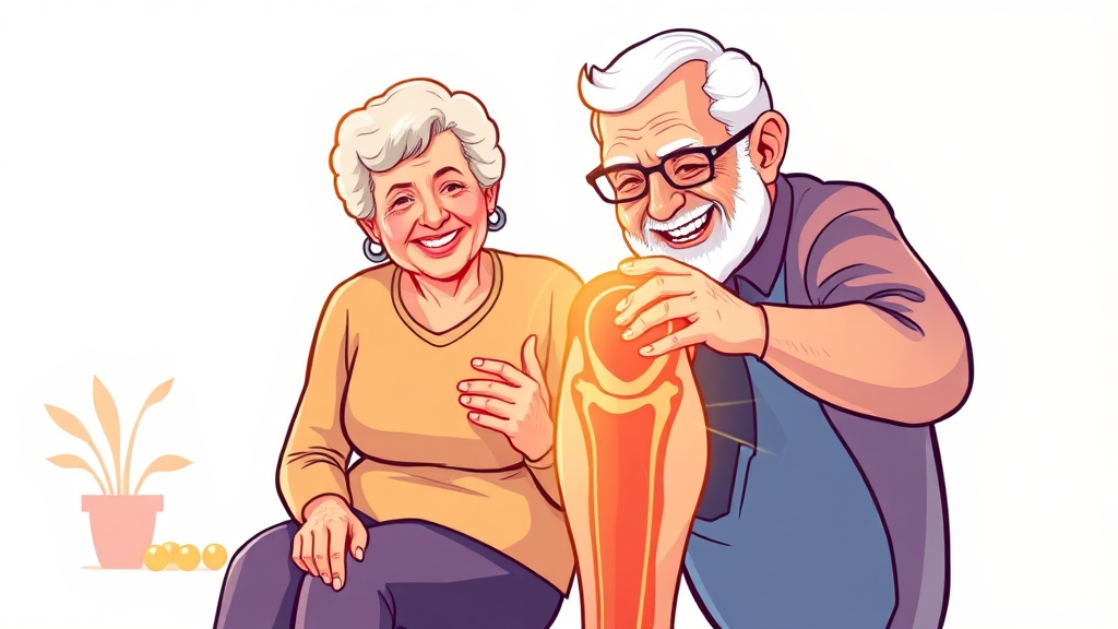 콘드로이친 섭취 후, 무엇을 기대할 수 있을까요? (illustration 스타일)