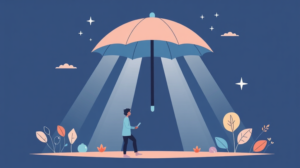 5세대 실손보험 특징 (illustration 스타일)