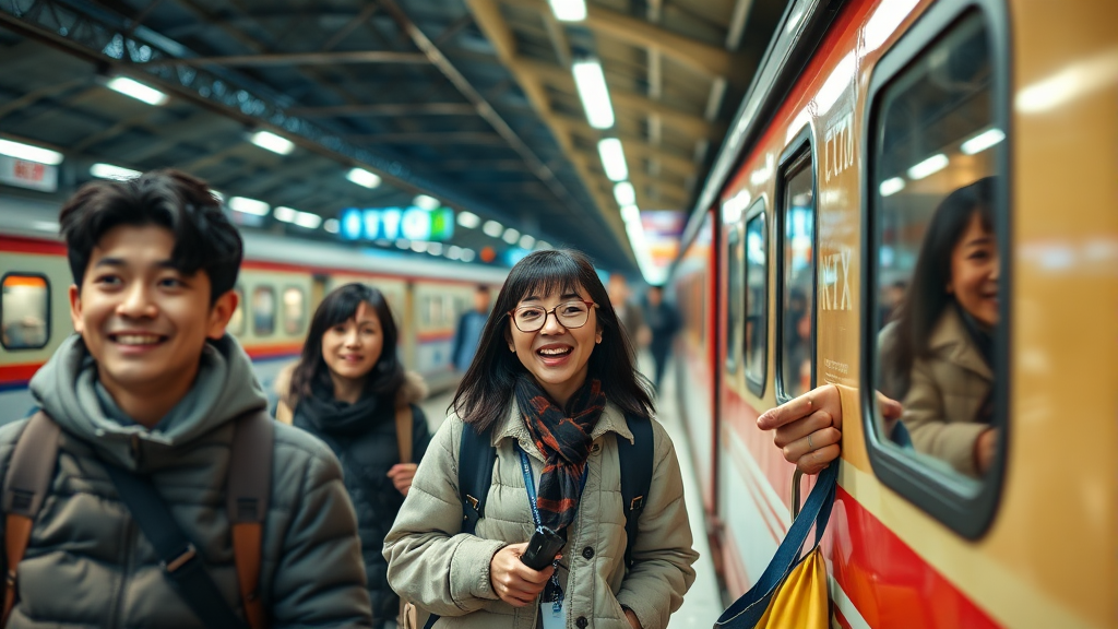 성공적인 KTX 예매를 위한 꿀팁 (realistic 스타일)