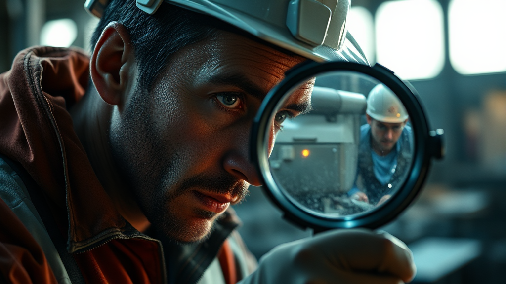 노동 분야 집중 점검 내용 (realistic 스타일)