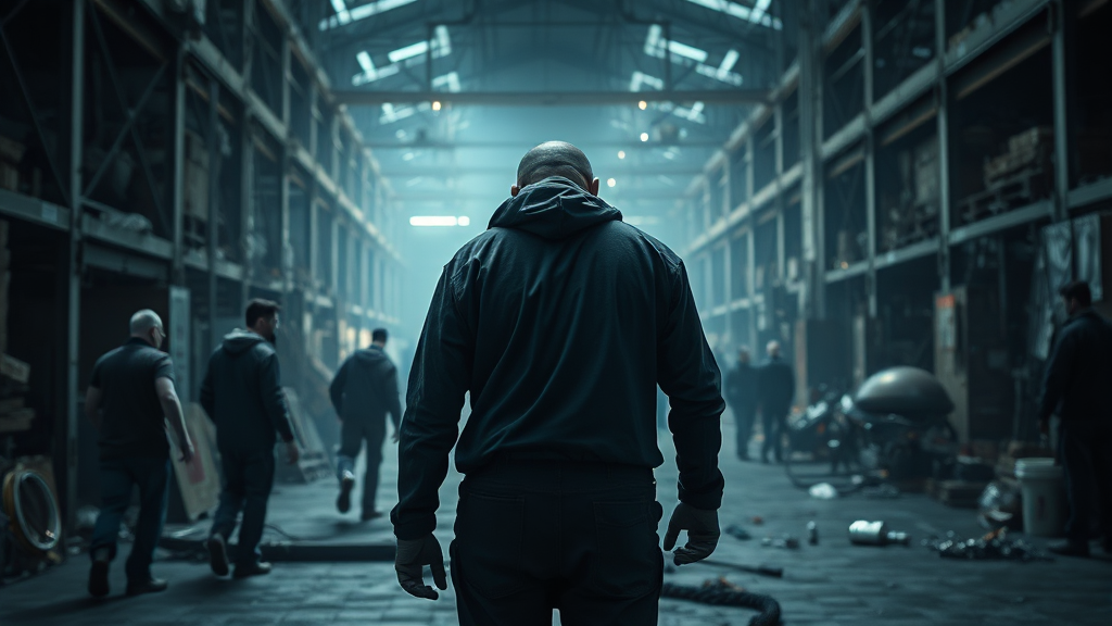 산재 은폐 & 불법 파견 의혹 조사 (realistic 스타일)