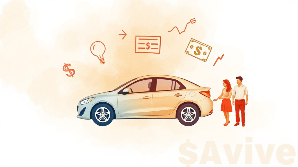 보험료 절감 방법 (watercolor 스타일)