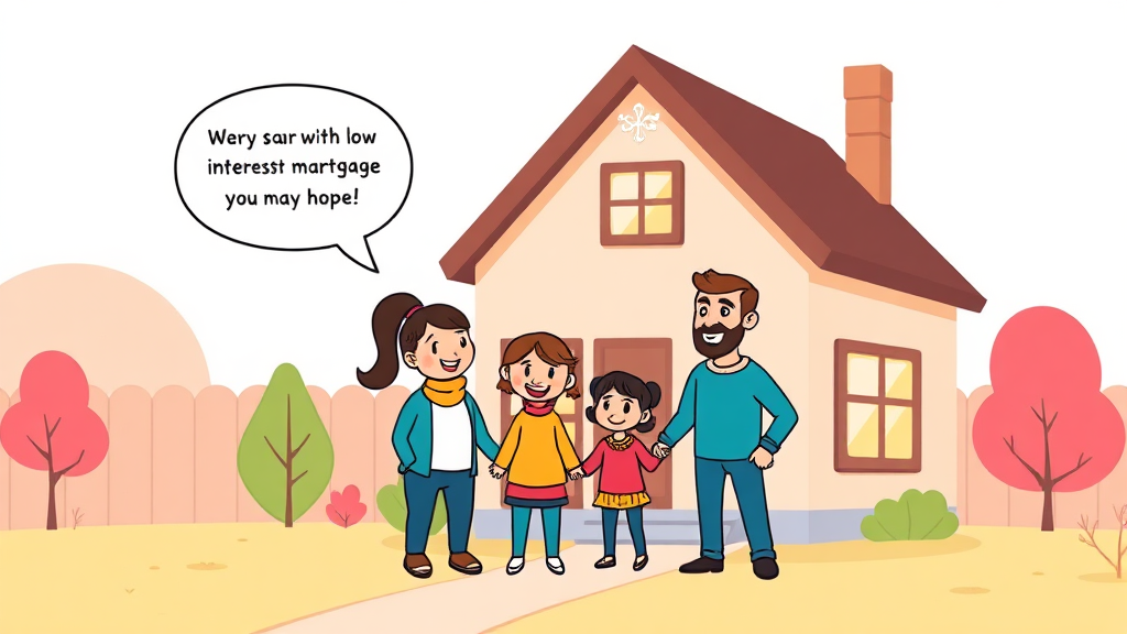 보금자리론이란? (cartoon 스타일)