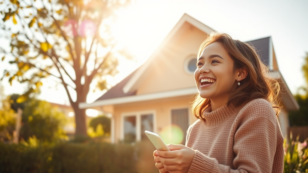 보금자리론 활용 팁 (realistic 스타일)