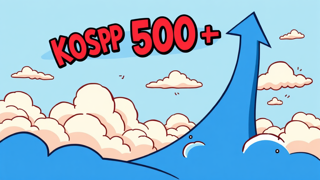 앞으로 코스피는? (cartoon 스타일)