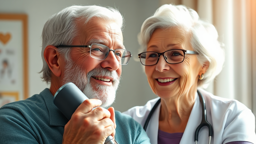 건강, 의료 지원: 검진 및 의료비 (realistic 스타일)