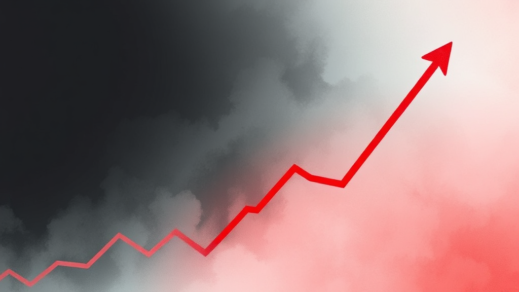 투자 리스크 및 유의사항 (watercolor 스타일)