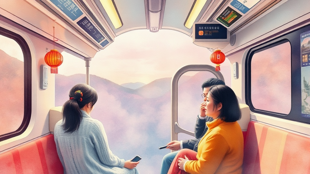 KTX 예매 일정 & 방법 (watercolor 스타일)