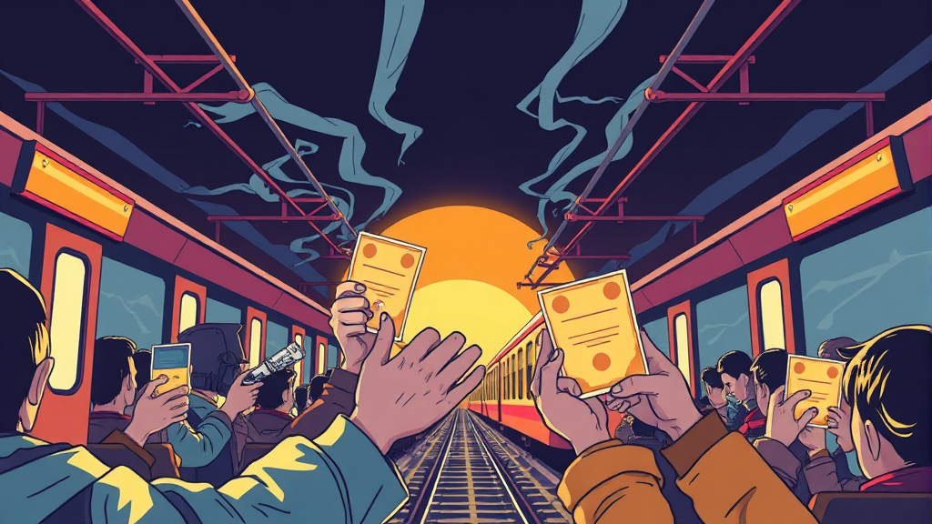 예매 성공률 높이는 전략 (illustration 스타일)