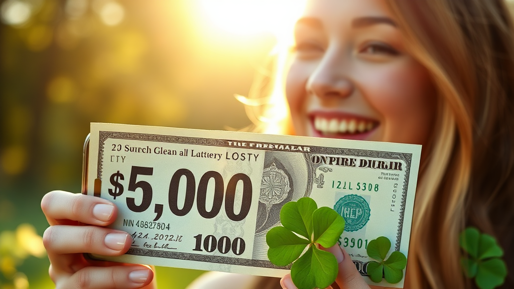 행운을 빌어요! (realistic 스타일)