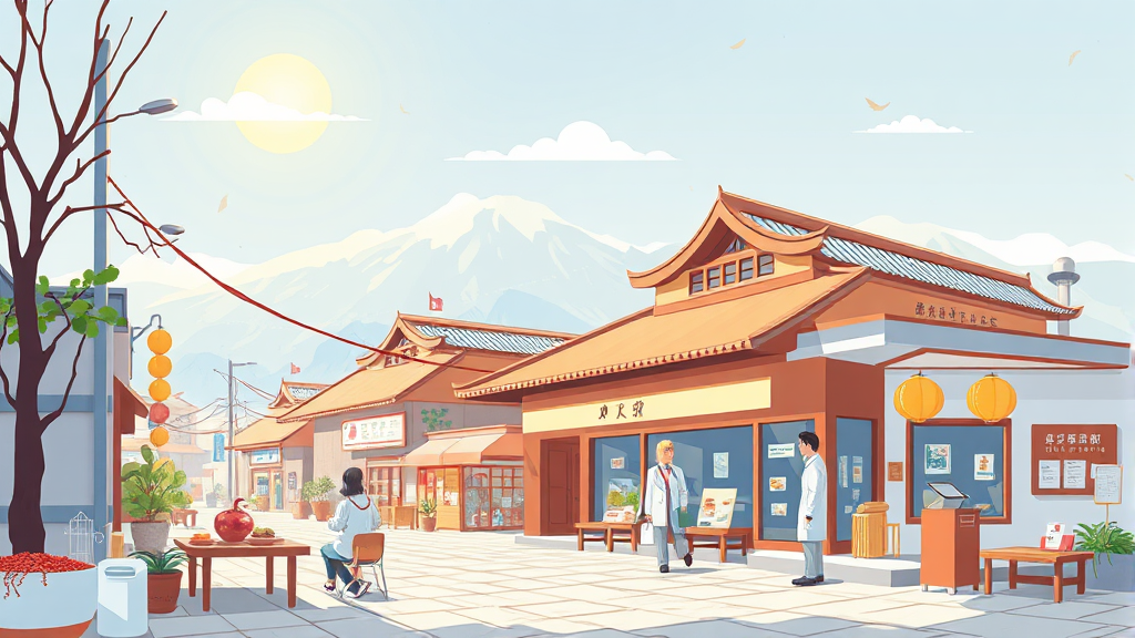 고창 실버타운 관련 정보 및 상담 안내 (illustration 스타일)