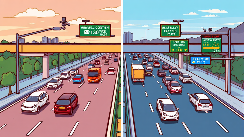 설 연휴 고속도로 CCTV 실시간 확인: 막힘 없는 귀성길 꿀팁 총정리 3 로드플러스부터 네이버 지도까지: 나에게 맞는 교통 정보 앱은? (cartoon 스타일)
