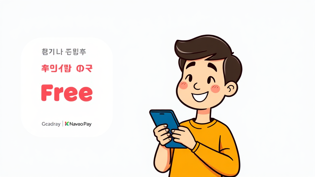 내 신용점수, 지금 바로 무료로 확인하기 (cartoon 스타일)