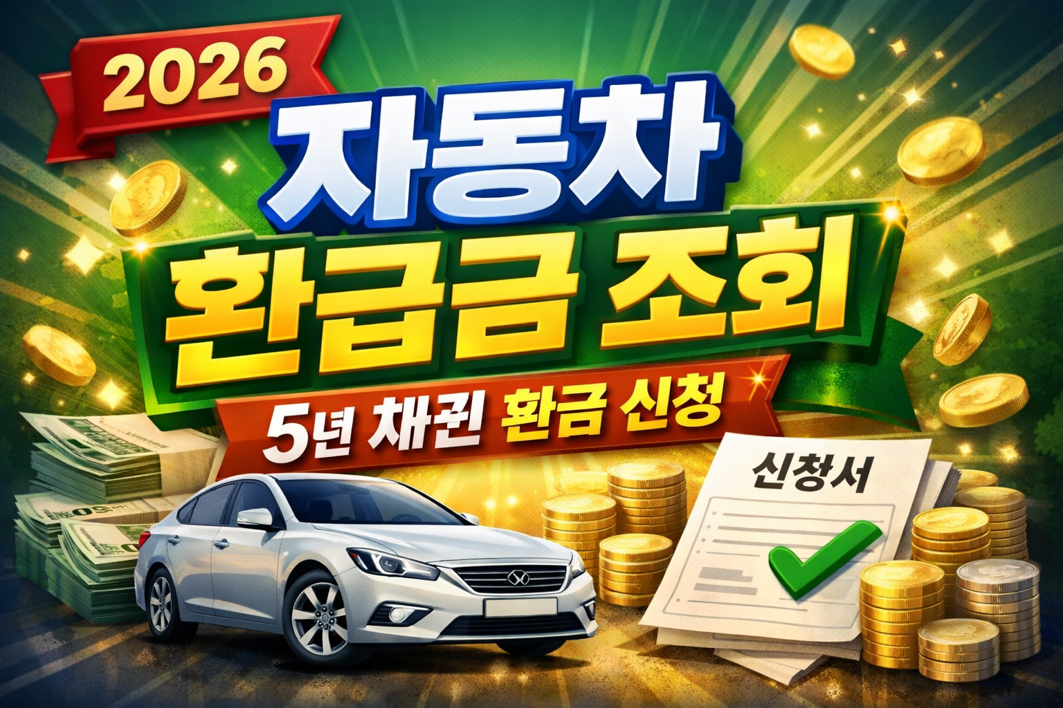 자동차 환급금 조회