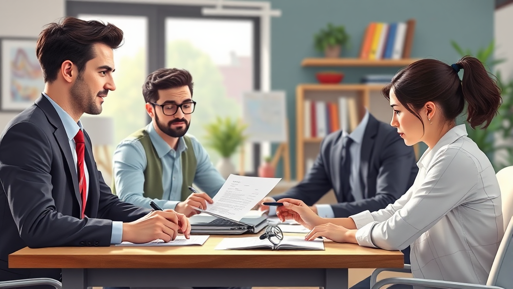 사업 초기, 세무사 도움, 꼭 필요할까? (realistic 스타일)