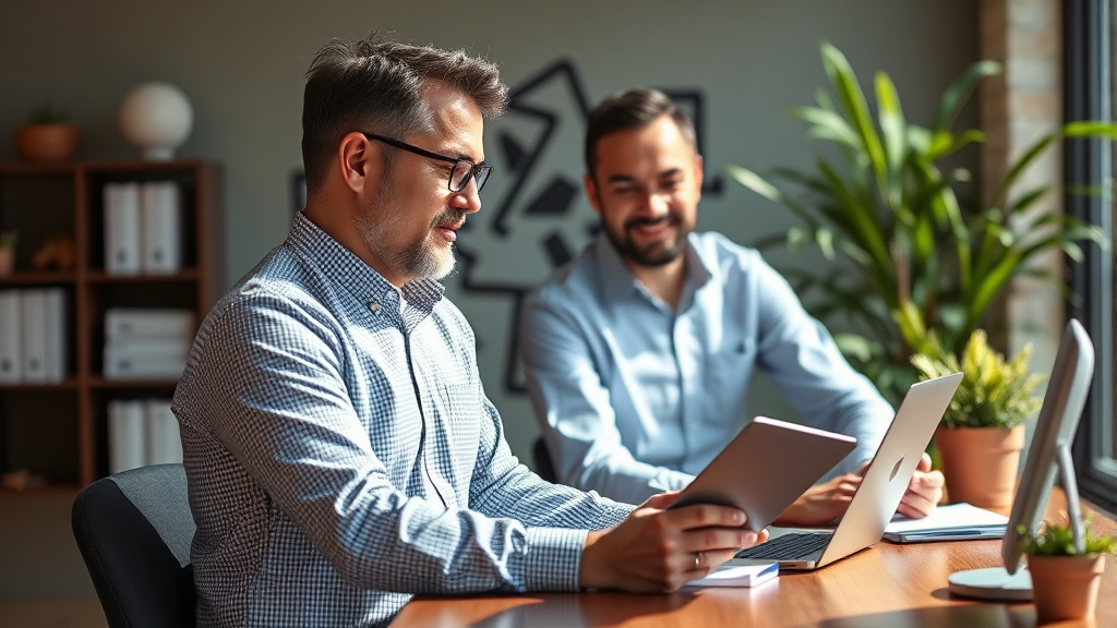 세무사 역할의 재정의: 단순 신고 대행을 넘어선 사업 파트너 (realistic 스타일)