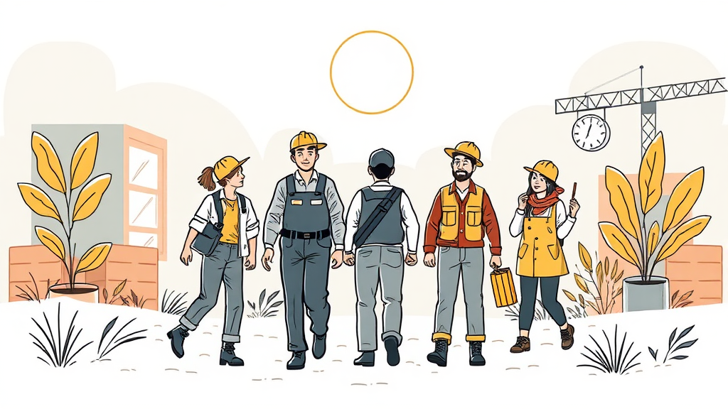 퇴직금 받을 수 있는 기본 조건 (illustration 스타일)