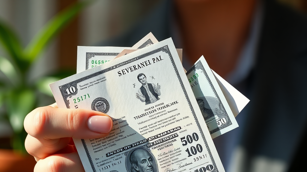 퇴직금 지급 기한과 신청 방법 (realistic 스타일)