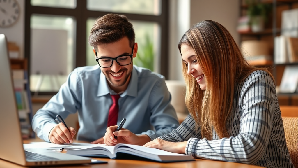 장부 작성: 간편장부 vs 복식부기, 나에게 맞는 방법은? (realistic 스타일)