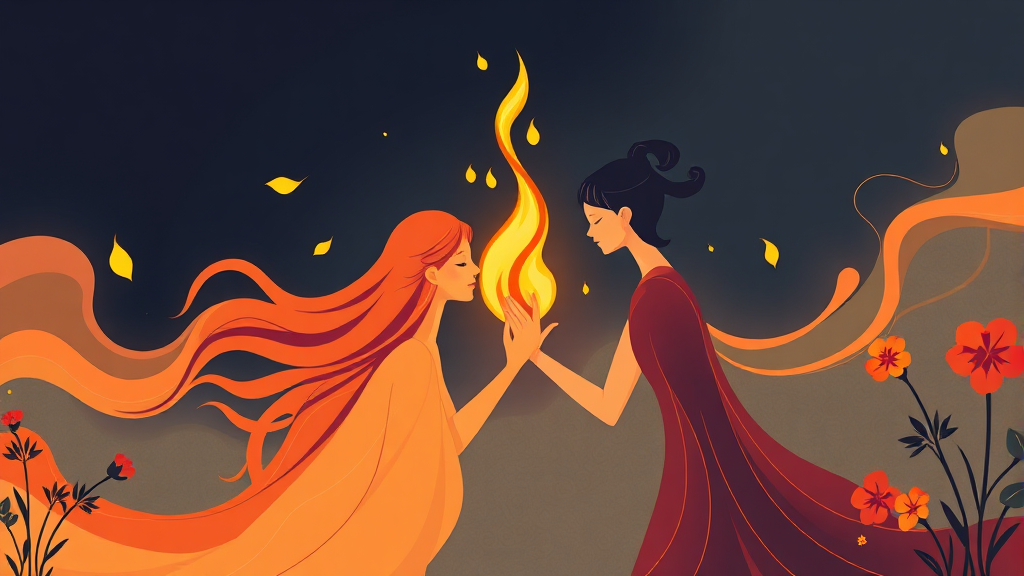 열정적인 불의 원소, 관계 속에서 주의할 점 (illustration 스타일)
