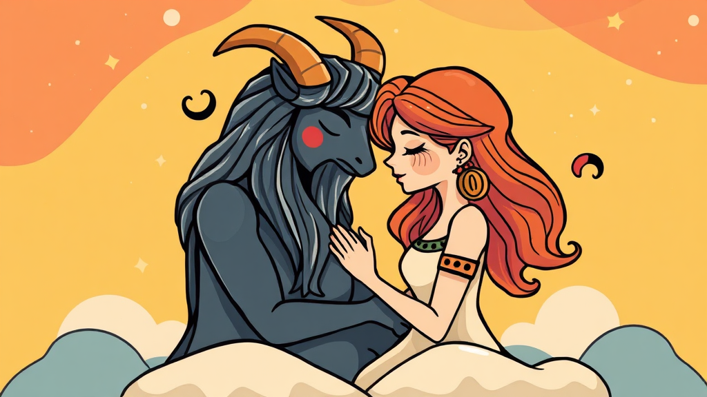 별자리 궁합 활용법: 더 나은 관계를 위한 가이드 (cartoon 스타일)