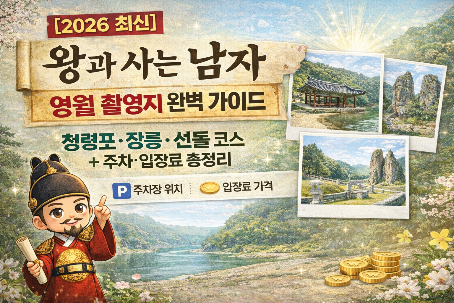 왕과 사는남자 영월 촬여지 안내